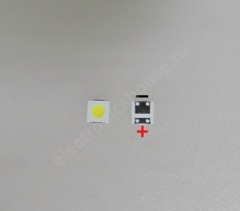 3535 1 W 3 V TV подсветка SMD LED холодный белый